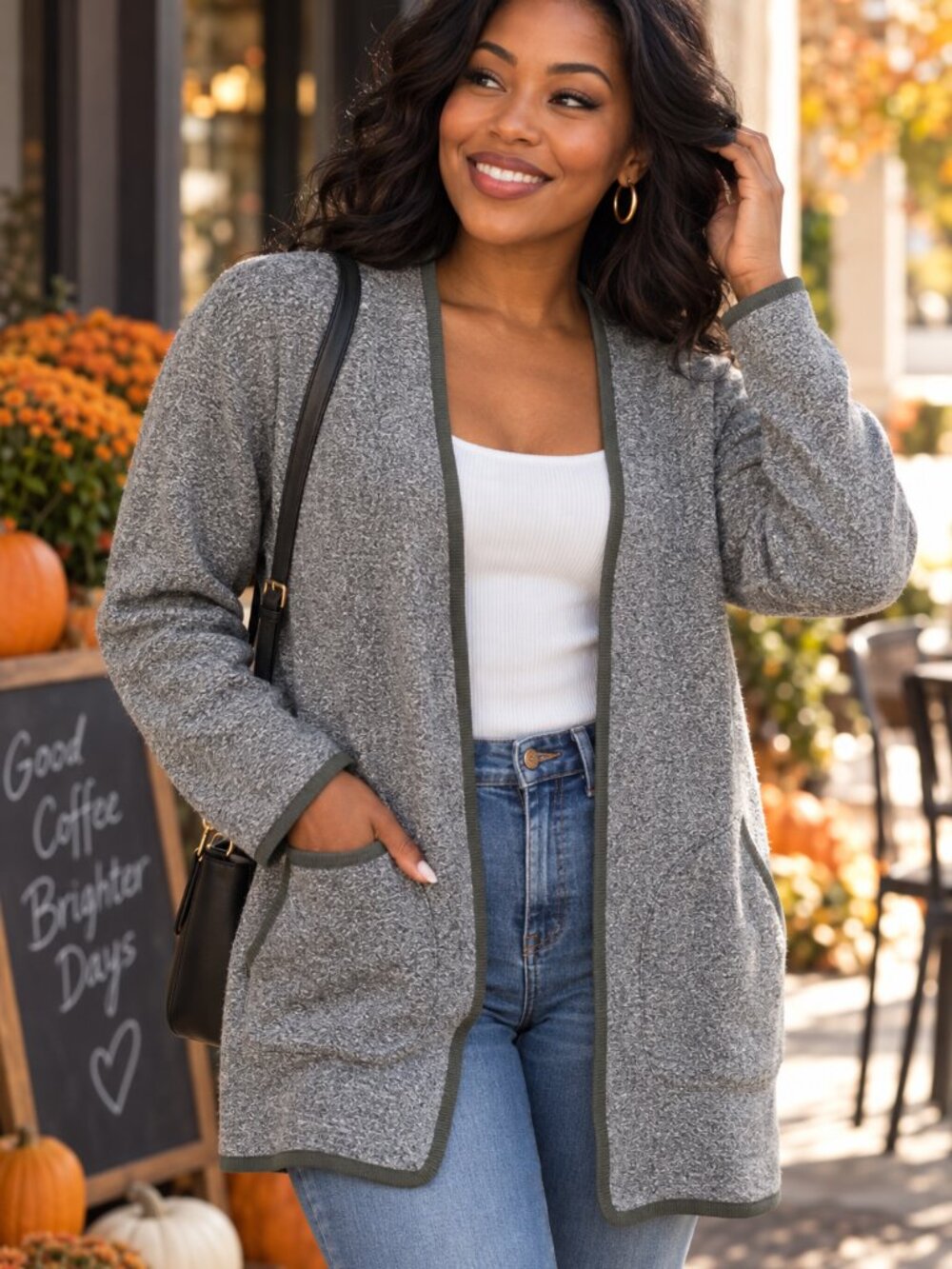 Vineyard Vines Textured Open Front Cardigan Jacket XS